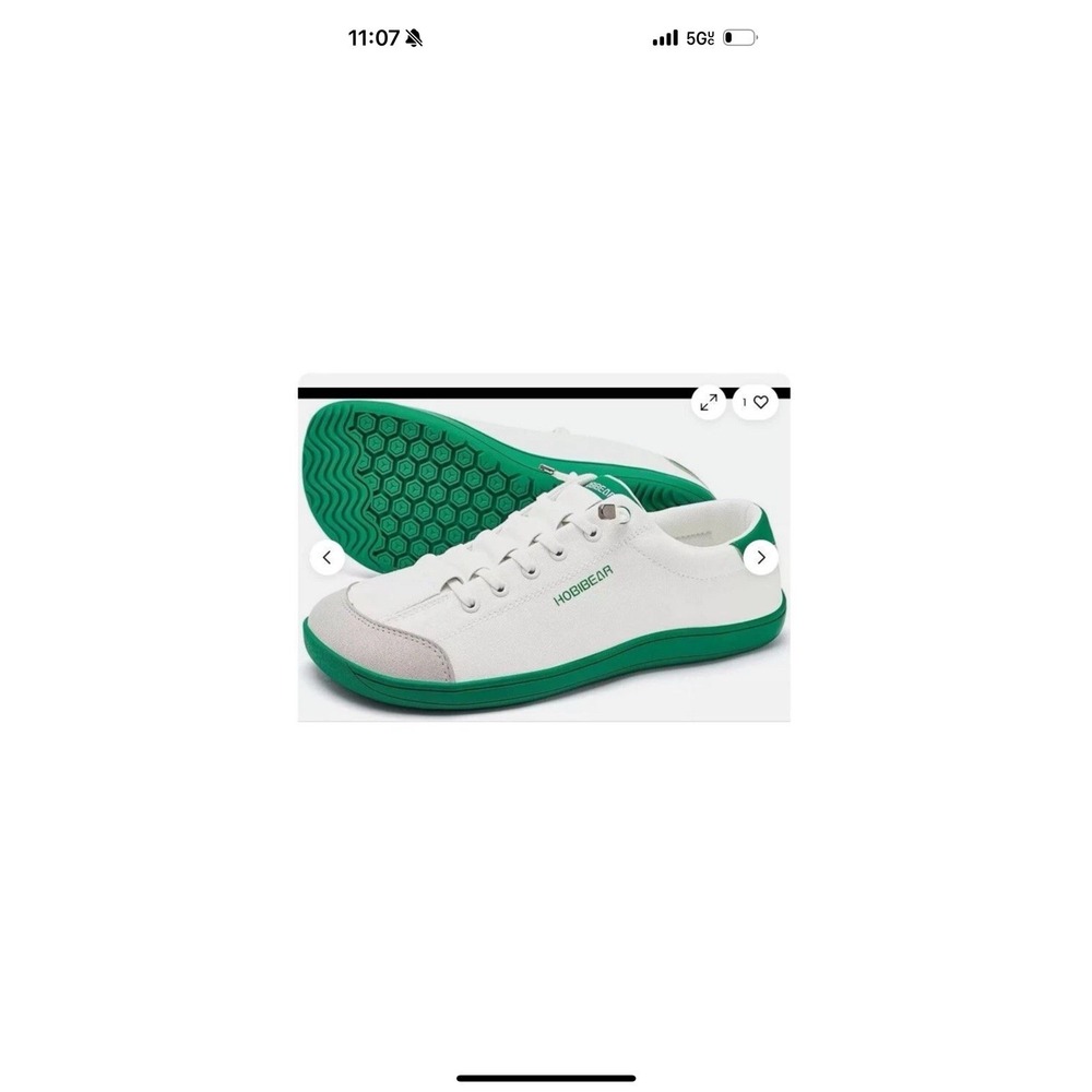 HOBIBEAR Barefoot Minimalist Canvas Shoes Unisex Zero Drop Wide‎ Width Size 41